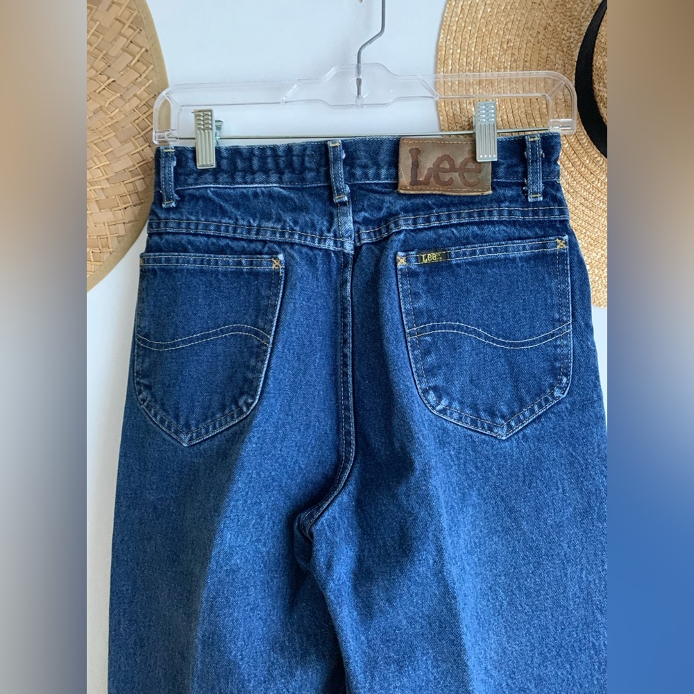 True Vintage 1970’s Lee 100% Cotton Denim Jeans - image 3
